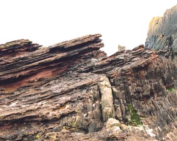 Hutton\'s Unconformity, Siccar Point