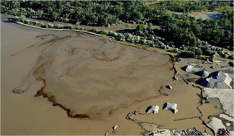 Oil Spill in Yellowstone River
