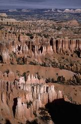 Differential erosion