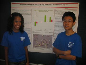 CSSI Neuro students at poster session