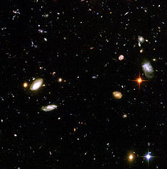 Portion of Hubble Ultra Deep field