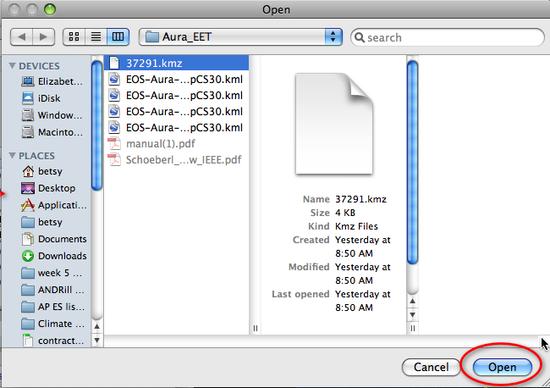 choose file open pop
