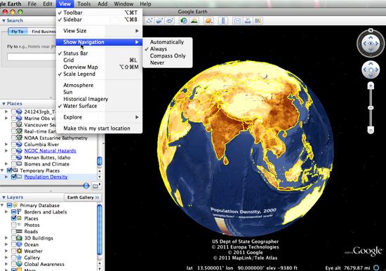 show navigation always