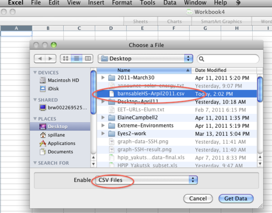 load a csv