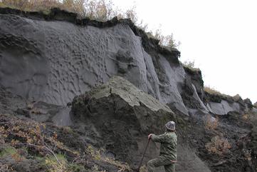 Yedoma Permafrost Ice Wedge
