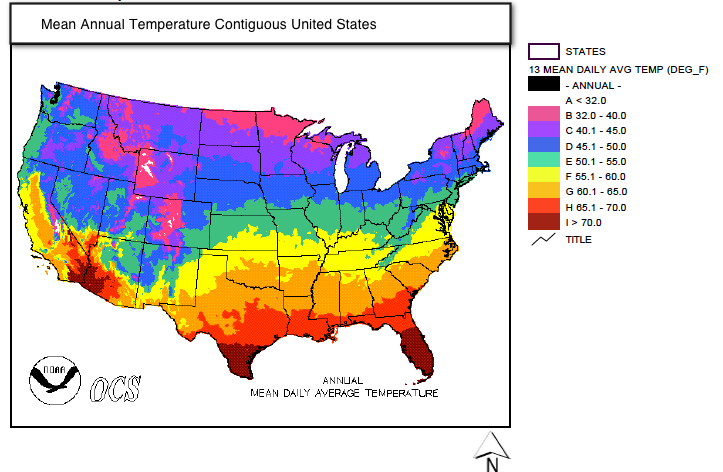 temperature moon township