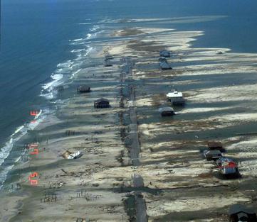 Barrier Island Rollover
