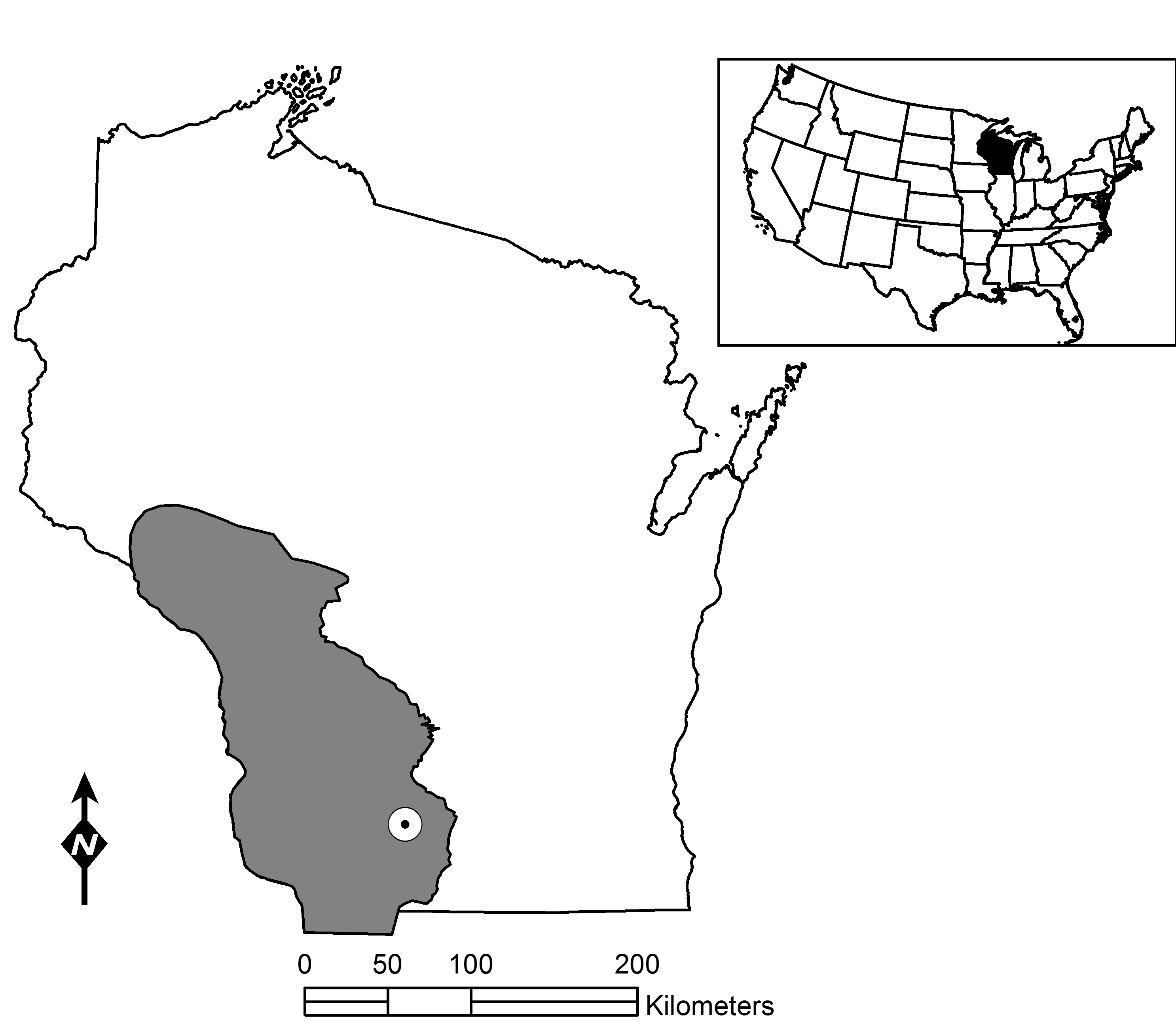 Fig. 1. Driftless Area Map