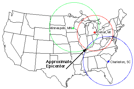 earthquake epicenter activity