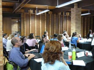 Leader introductions at Career Prep 2013