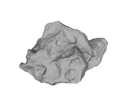 Rendering of Meteorite