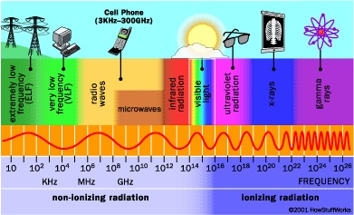 Radiation Level Chart