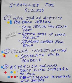 poster 5, collaborative learning session, 2011 MPG workshop