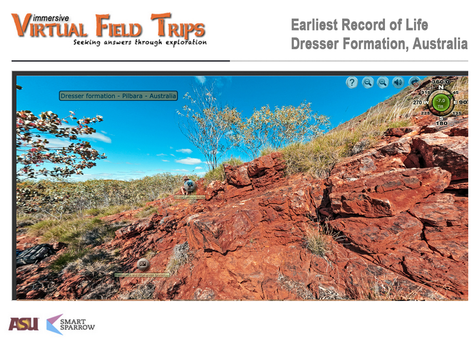 Dresser Formation, Earliest Record of Life