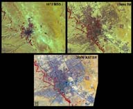 Growth of Riyadh, Saudi Arabia