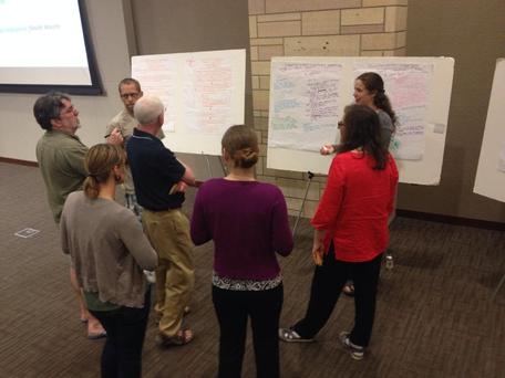 Participants at the 2014 Teaching Sedimentary Geology, Geomorphology, and Paleontology wodkshop