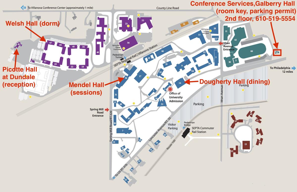 valleyside university map download