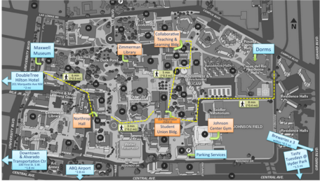 unm north campus map Participant Information unm north campus map