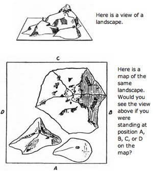 Piaget 3 mountain discount task