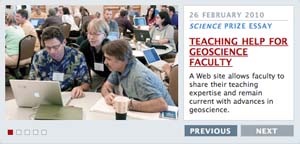 SPORE award notice from Science mag online
