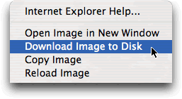 select download image to disk