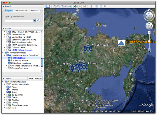 boreholes on
