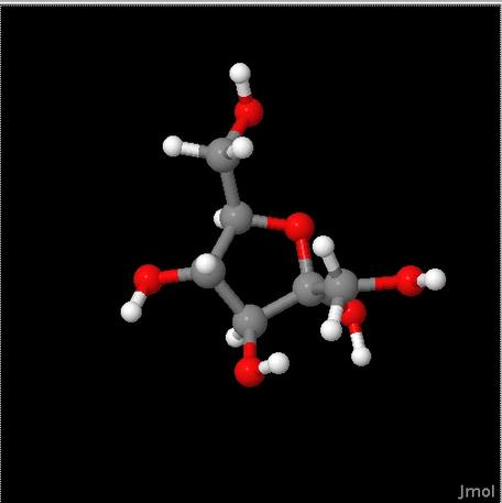 Fruktosmolekyl