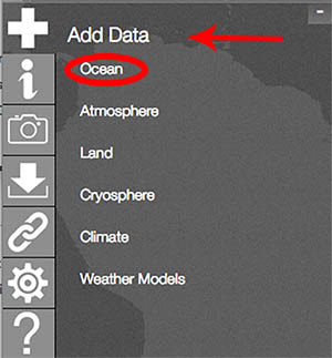 Add Data toolbar