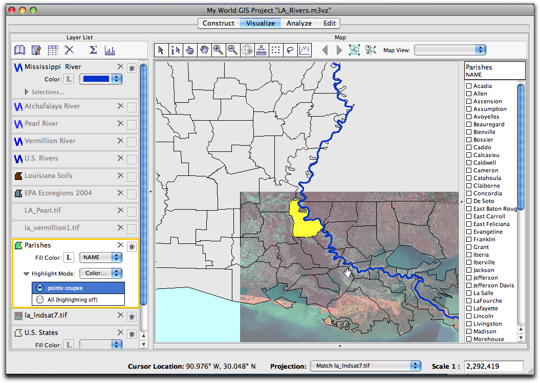 Using My World to Study Rivers