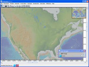 GeoMapApp view of North America