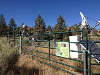 P550 GPS station in Frazier Park, CA