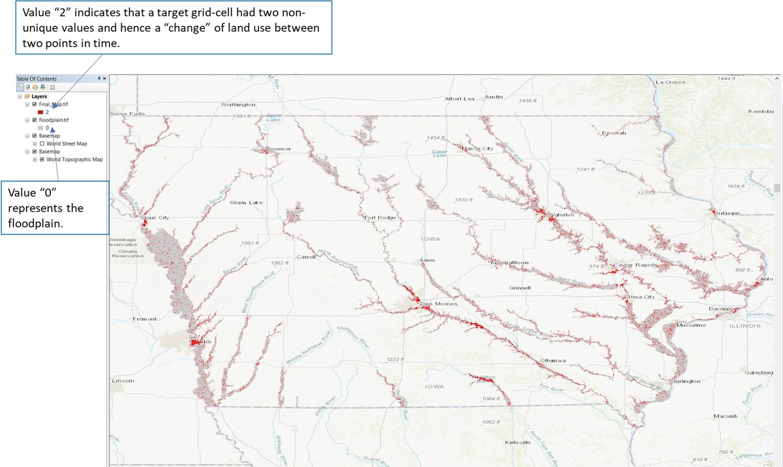 Detection of Land Use Change in Floodplains Using Web-based Python ...