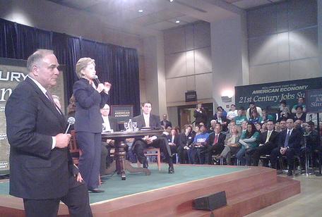 At a "21st Century Jobs Summit"