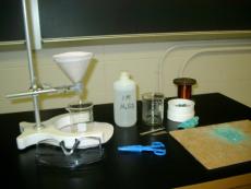 materials needed for copper demonstration