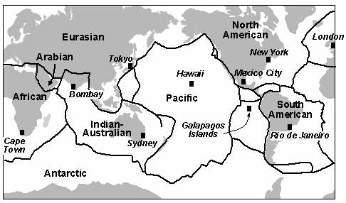 pacific plate tectonic map cities plates hawaii tectonics york motion city tokyo student worldwide sydney serc carleton effect interactive introgeo