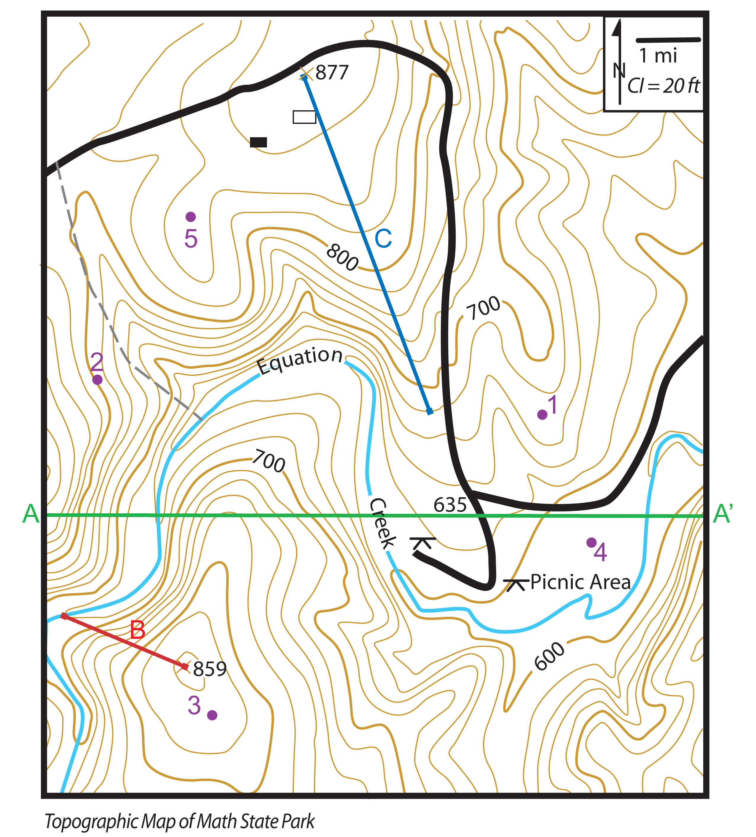 topographic elevation maps online