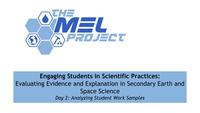 Analyzing Student MELs Title Slide
