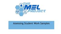 Assessing Student Work Samples First Slide