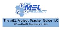 The MEL Project Teacher Guide Overview Title Slide