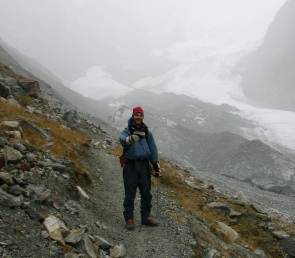 Scott in the Swiss Alps