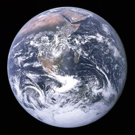 Planet Earth from Apollo 17--Blue Marble