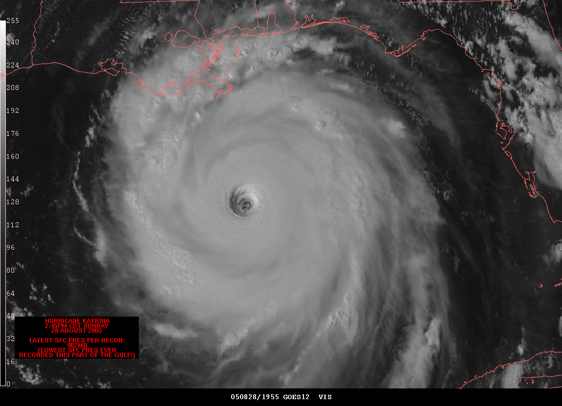 Hurricane Katrina Eye