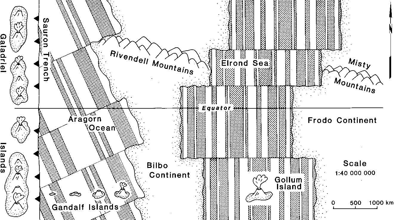 sea floor spreading diagram kids