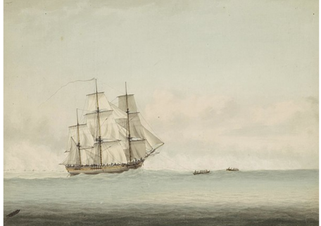 The Ship HMS Endeavor