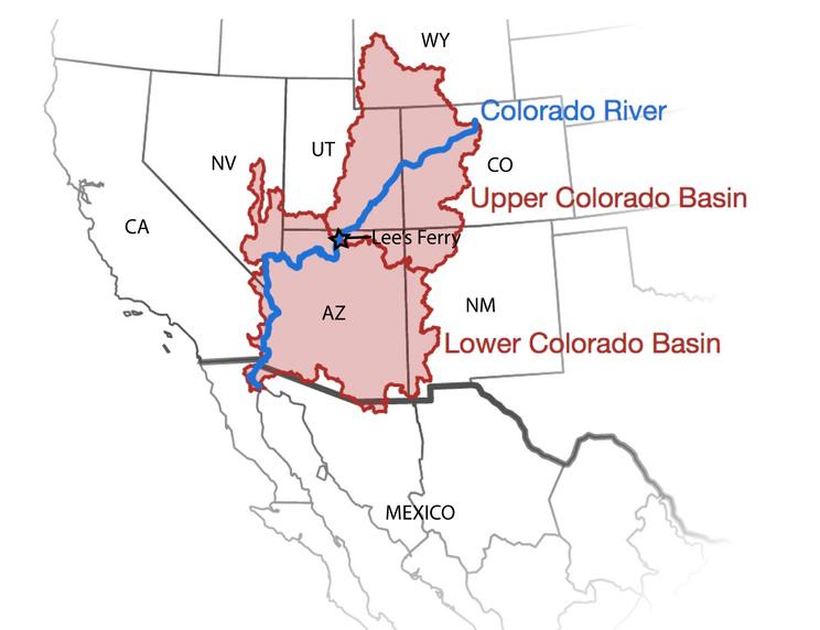 Show Me A Map Of The Colorado River Part 2: Explore The Colorado River Basin