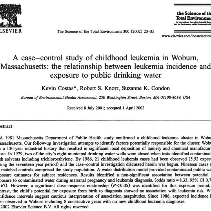 State and Federal Health Studies