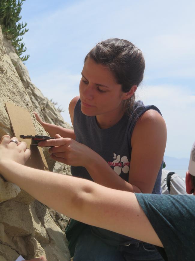 Learning how to take a strike and dip